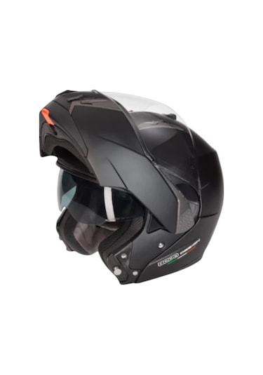 Beon B-700 Çene Açılır Vizörlü Kask Mat Siyah