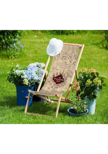 Bluehomeconcept Adawall Home Harry Potter Marauders Map Şezlong