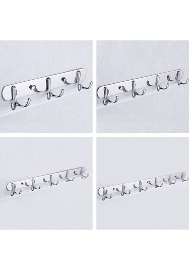 Leezsing Paslanmaz Çelik 3 Kanca Duvar Takımı - Paslanmaz, Dayanıklı, Ev/ofis Tüm Mekanlar İçin Organize Et Diğer