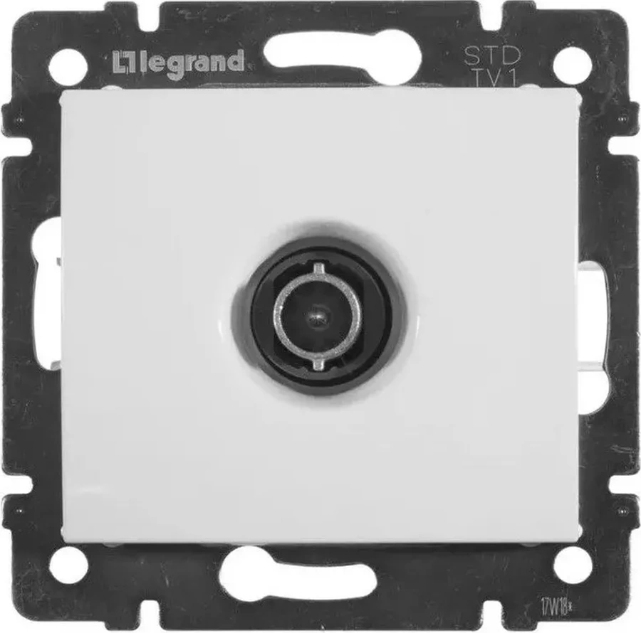 Legrand Priz Seti-3 Adet+tv+internet+çerçeve 5 Yuvalı Beyaz 199609732