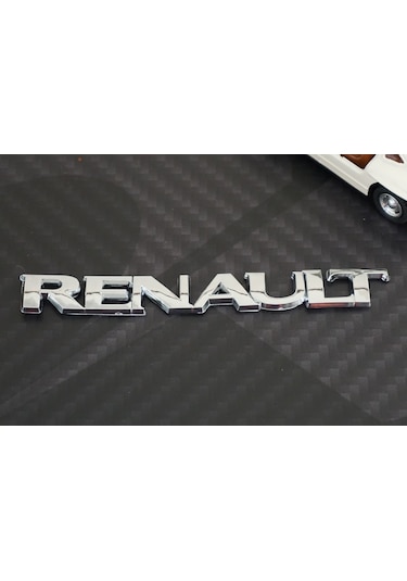 Renault Bagaj 3M 3D Krom Abs Logo Amblem