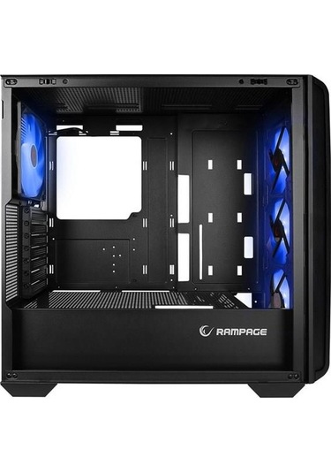 Rampage Craft 4 RGB Fanlı Mid Tower Oyuncu Bilgisayar Kasası