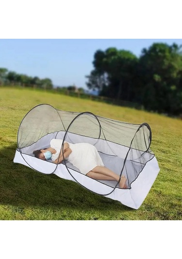 Kamp Çadır Tek Kişi Çadır Taşınabilir Cibinlik Tel Örgü Elek