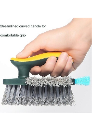 4'ü 1 Arada Çok Amaçlı Fırça V Şeklinde Sert Kıllar, Harç Ve Köşe Fırçası Banyo Fayanslarını, Mutfağı Temizlemek İçin, 149 93mm