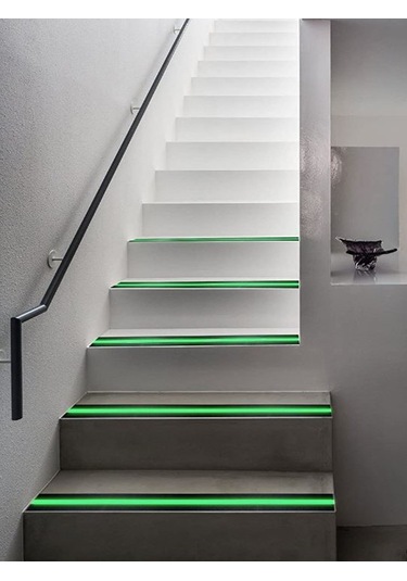 Fosforlu Kaydırmaz Bant İnce 25mmx25metre Fosforlu Zemin Kaymaz