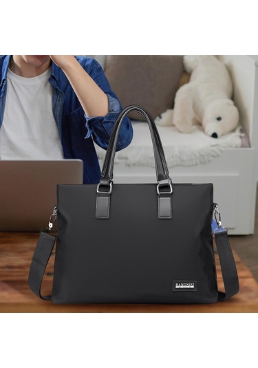 Açık Hava İş Seyahat Ofisi İçin Erkek Dizüstü Tag Tote Çanak Çantası Belirtilmemiş