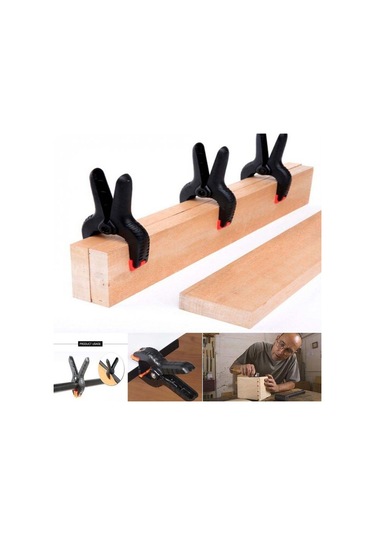 Kıskaç Klips Yaylı Işkence Plastik Kelepçe Güçlü Mafsallı Çeneli