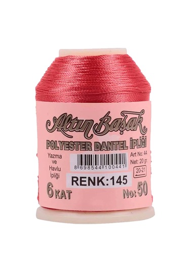 3 Adet Altınbaşak Oya Ve Dantel İpi 20 Gr - Royaleks - No: 145 -