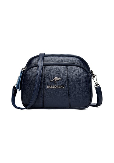 Kadınlar İçin Küçük Çanta Yeni Stil Rahat Çok Yönlü Küçük Kare Çanta Büyük Kapasiteli Retro Omuz Askılı Anne Çantası Mavi Ana Resim Rengi Diğer