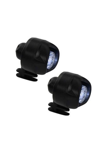 Yifomall "3 Modlu Ayakkabı Işığı: Koşu, Yürüyüş Ve Bisiklet İçin Parlak Led Aydınlatma" Siyah