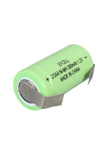 Efcell 1.2 Volt Ni-mh 2-3 Aa 300 Mah Şarj Edilebilir Puntalı Lityum Pil