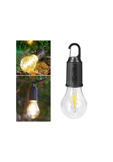 Şarj Olabilen 3 Farklı Mod Led&amp Apos Li Kendiliğinden Asma Kancalı Kamp,dış Cephe Lambası