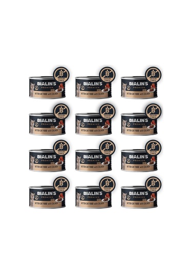 12'li Yavru Kedi Maması - Somonlu 100 Gram