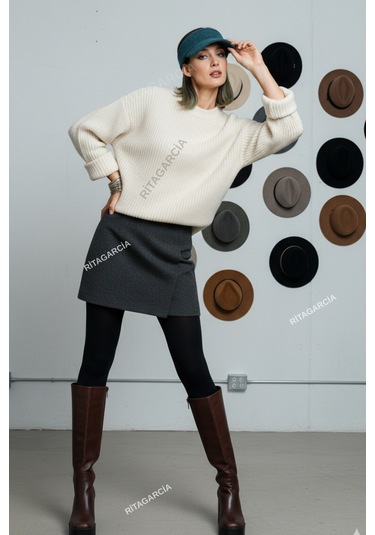 Peluş Vizör Kışlık Şapkası Petrol Mavisi