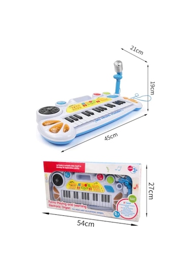 Music Mania Beyaz Mp3 Piano