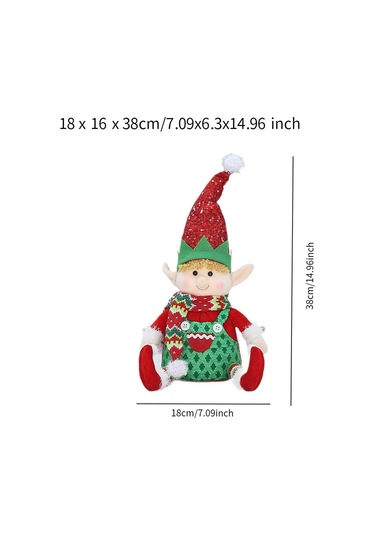 Suntek Yılbaşı Elf Bebek El Sanatları Dekorasyonu Stil-c