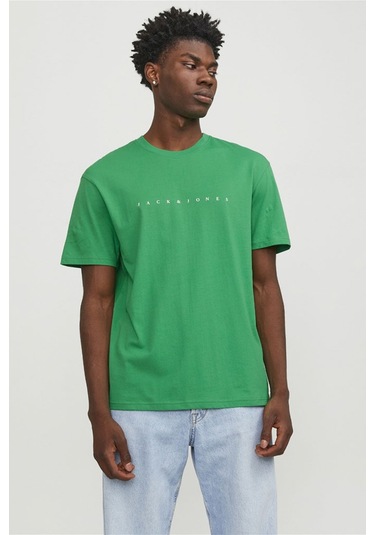 Jack & Jones Jjestar Jj Tee Ss Noos Yeşil Erkek Kısa Kol T-shirt 000000000101927706