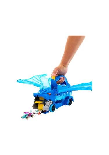 Hot Wheels Ultimate Dual Dragon Transporter Jbm72