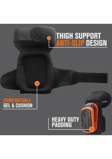 Zemin Çalışmaları İçin 1 Çift Diz Pedleri, İnşaat Dizlikleri, Çok Renkli