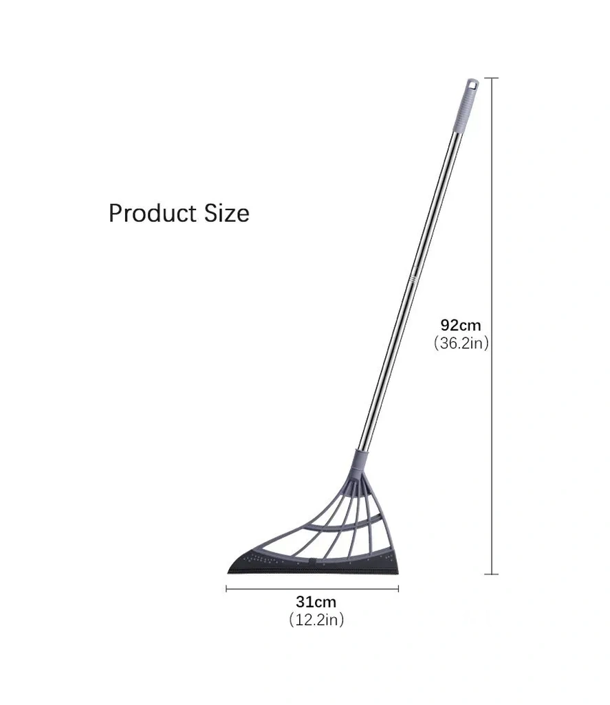Konesam Ev Temizliği İçin Multifonksiyonel Silikon Süpürge - Saç Ve Kuru/ıslak Yüzeylerden Kir Temizleyici