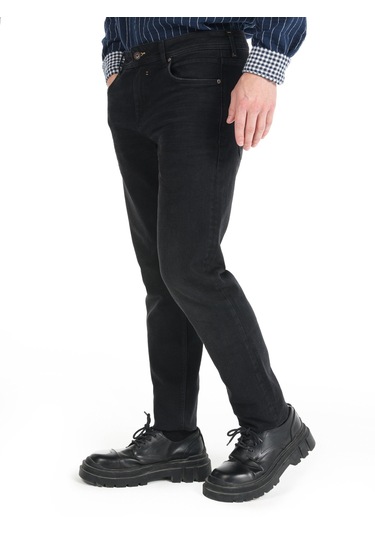 Colins 044 Karl Regular Fit Düşük Bel Düz Paça Denım Erkek Pantolon Cl1066315 DENİM