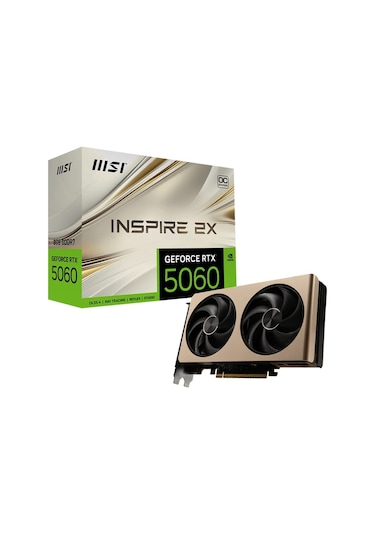 Msı Geforce Rtx 5060 8g Inspıre 2x Oc 128bıt