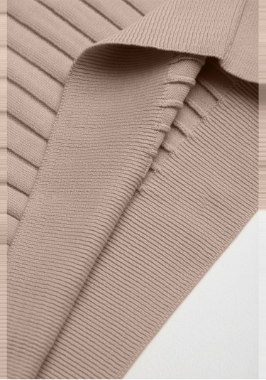 Deepsea Erkek Bej Slim Fit Polo Yaka Triko Kazak - Yumuşak Dokulu Esnek Ve Şık Görünüm 2605305 Bej