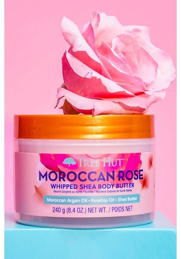 Tree Hut Moroccan Rose Whipped Shea Body Butter Vücut Kremi 240gr