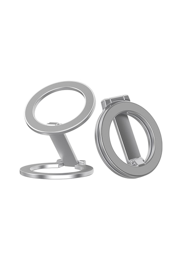 Ally Sj20 Magsafe Uyumlu Araç İçi Torpido Üstü Manyetik Telefon Tutucu Gri