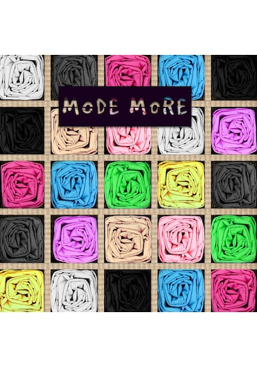 Mode More Lastikli Penye Çarşaf 12 Renk 6 Ebat