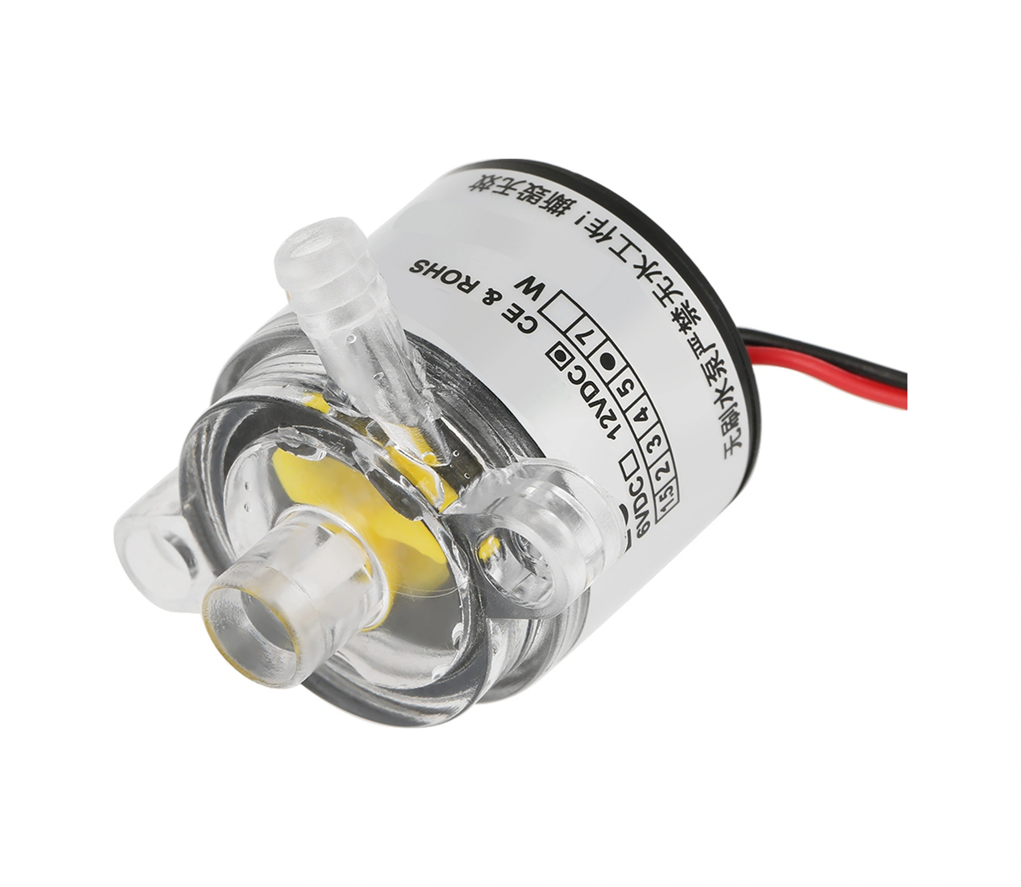 Tenfowee 12v Dc 6w Gıda Grubu Sürekli Çalışabilir 24 Saat Su Pompa - Akvaryum, Fonten, Sıvı Döngüsü İçin - Düşük Gürültü 35dba Diğer