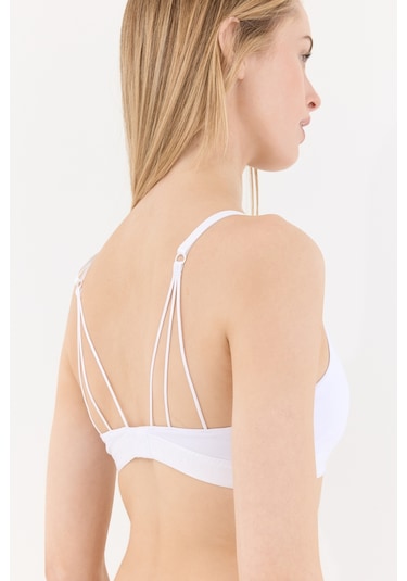 Naphor Touch Beyaz Askı Detaylı Bralet Sütyen