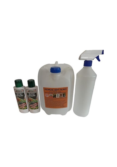 Çiçek ve Bitki Ilacı 5000 ML Unlu Pamuk Biti için + 2 Adet Bitk