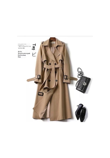 Kadın Orta Boy Ceket Haki