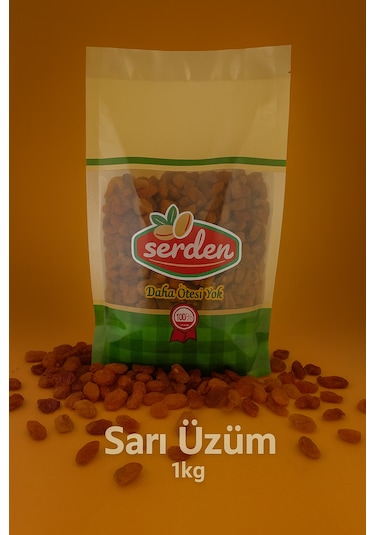 Sarı Üzüm Çekirdeksiz 1kg 1 KG