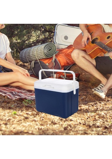 Dolıty Yalıtımlı Soğutucu Kutu Çok Yönlü Hava Koyu-mavi Koyu Mavi