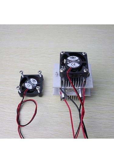 Didadodo Termoelektrik Soğutma Dıy Kit, Su Soğutma + Fan + Tec1-12706 Soğutucular