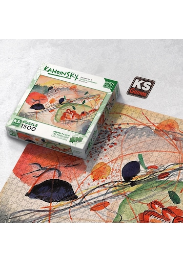 Ks Games 1500 Parça Aquarell No 6 Puzzle