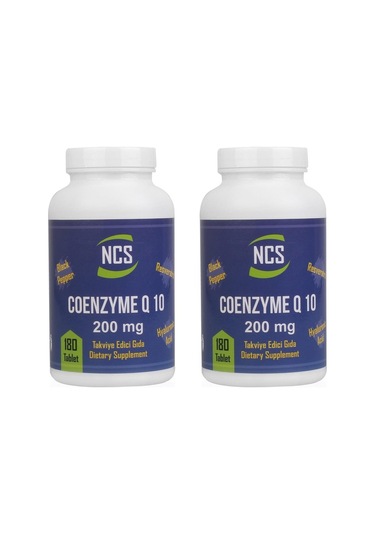 Coenzyme Q10 200 Mg 2 Kutu 360 Tablet