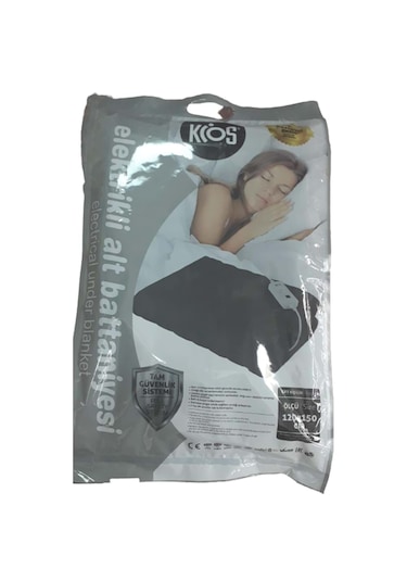 Konak Züccaciye Çift Kişilik 120x150cm Elektrikli Battaniye