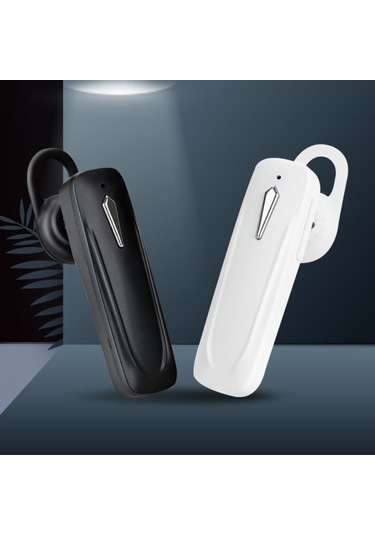 Kulağa Uygun Tek Kulaklı Siyah Bluetooth Kulaklık, İş Odaları İçin İdeal