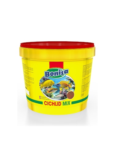 Bonisa Cichlid Mix 3 Kg Kova Balık Yemi