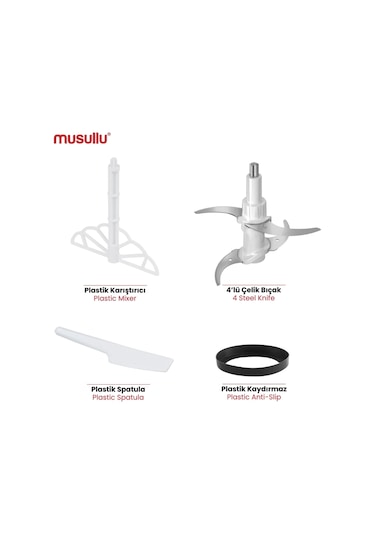 Musullu MSL-1225-2 1000 W Rondo