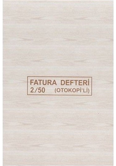 Dilman Fatura Defteri Otokopili 2-50 2 Nüsha 12 Li Paket