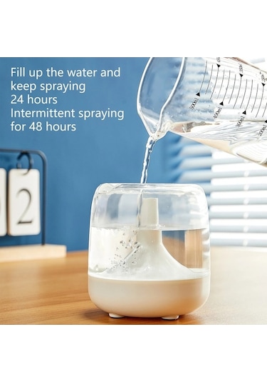 Novahub 650 Ml Usb Taşınabilir Hava Nemlendirici Aromaterapi Gece Lambası Jb650-bs Çok Renkli