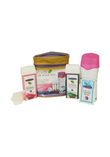 Meliswax Çantalı Çantalı Roll-On Sir Ağda Isıtıcı Seti