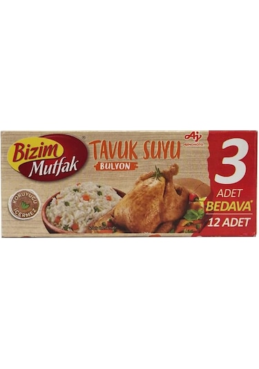 Bizim Mutfak Tavuk Suyu Bulyon 120 G