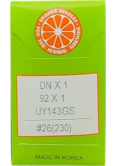 Orange Needles Dnx1 Çuval Ağzı Iğnesi 26/230 (10 Adet)