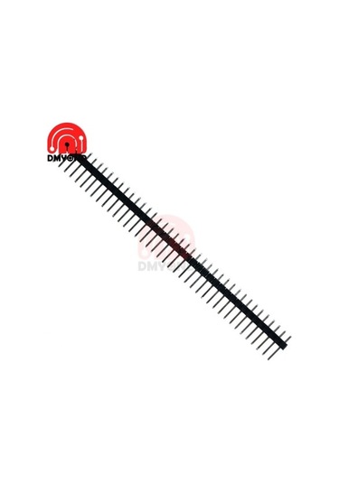 Agoodshop Siyah Stil Renkli 1xgle Sıralı Erkek Kırılabilir Pin Başlık Konnektör Gezisi Pbc Kurulu Le