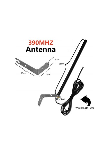 Singree 390mhz Uzaktan Kumanda Sinyal Güçlendirici, 250 Metre Menzil, 6.56ft Kablo, Garaj Kapısı Anteni